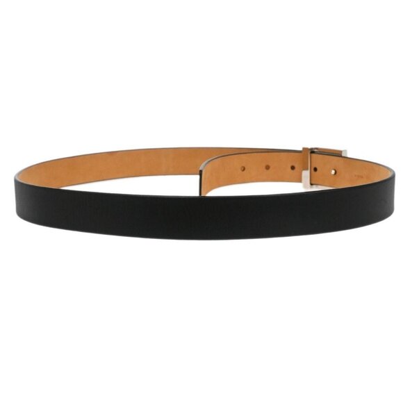 Louis Vuitton Black Ceinture Belt LV Stamp M6896S RI0094 #100/40 135612